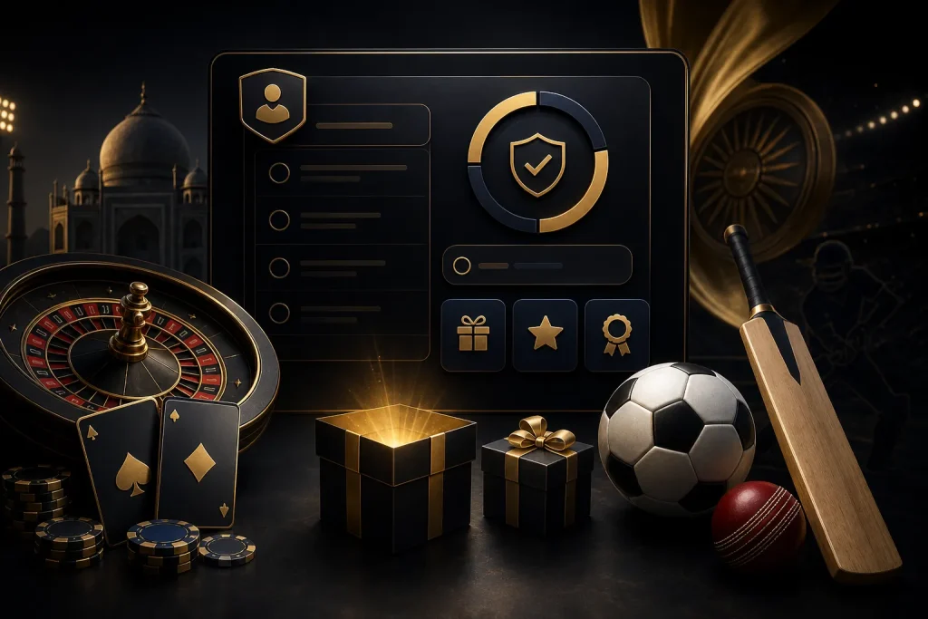 1xbet bonus India terms checklist visual