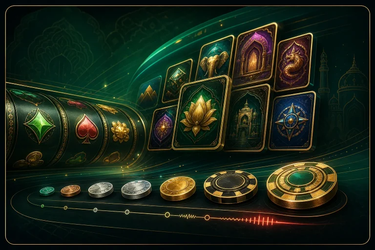 1xbet India Slots homepage category card visual