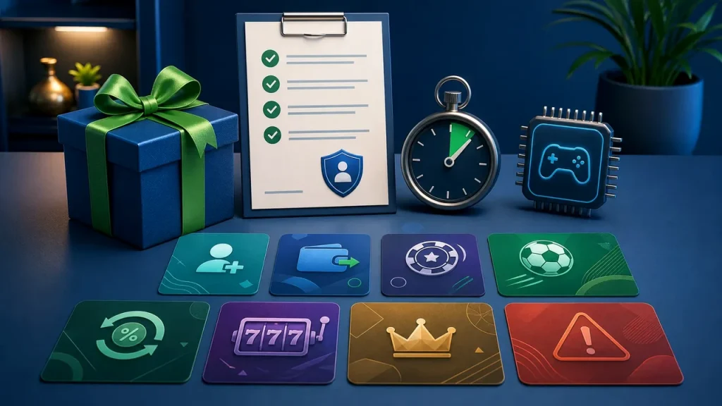 1xbet Bonus India terms checklist visual