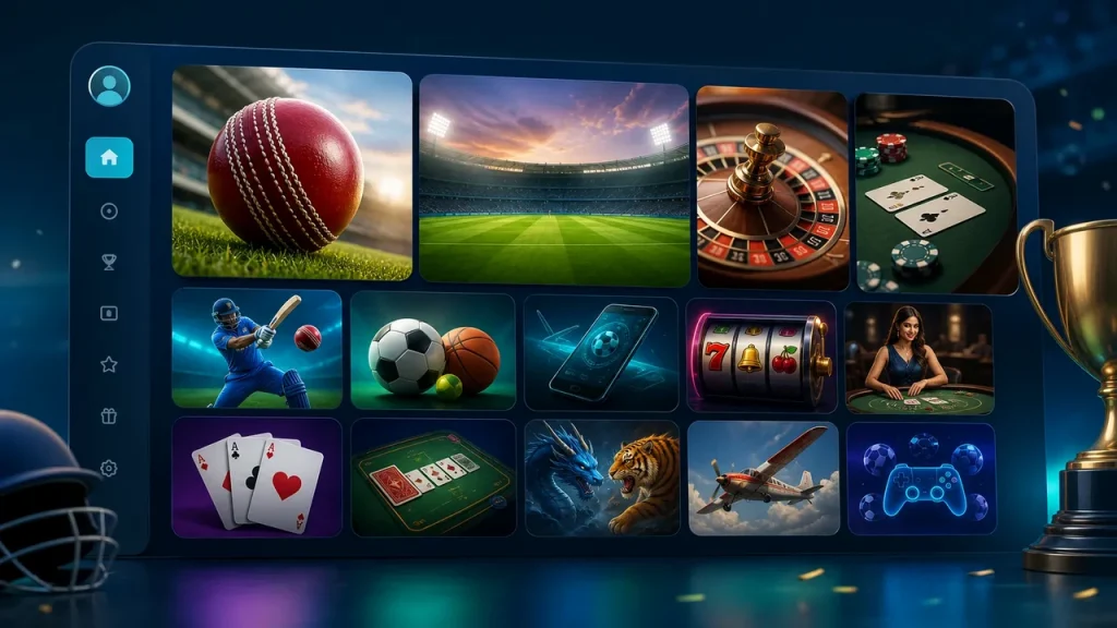 1xbet Games India category hub visual