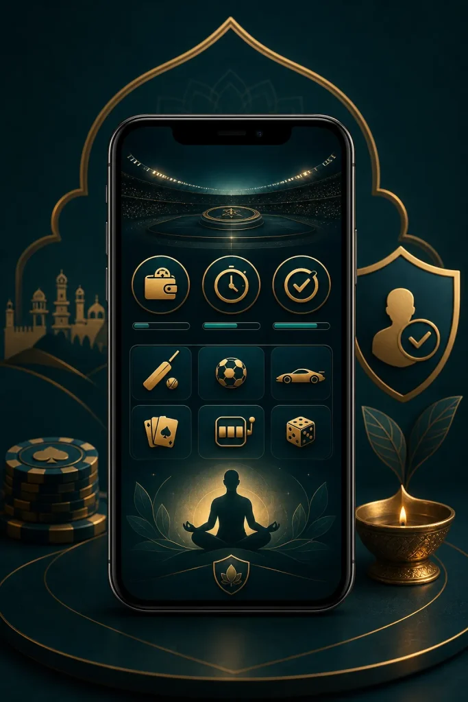 1xbet India 18 plus responsible gaming visual