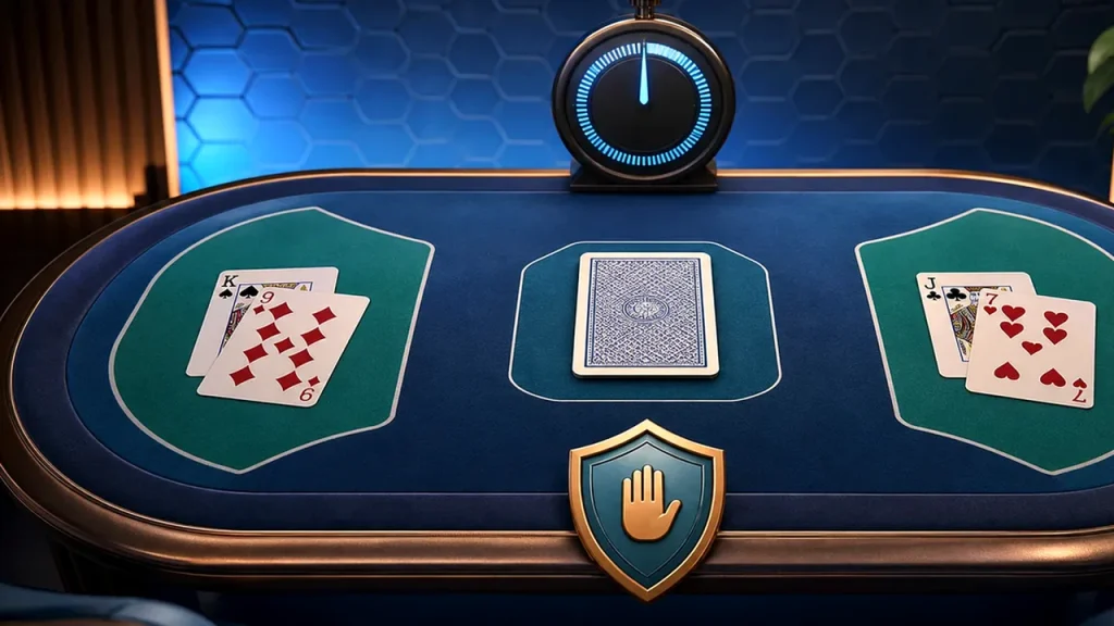1xbet Andar Bahar India round overview visual