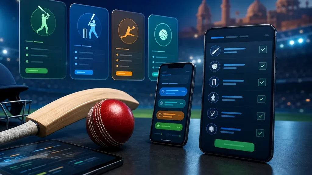 1xbet Cricket Betting India mobile checks visual