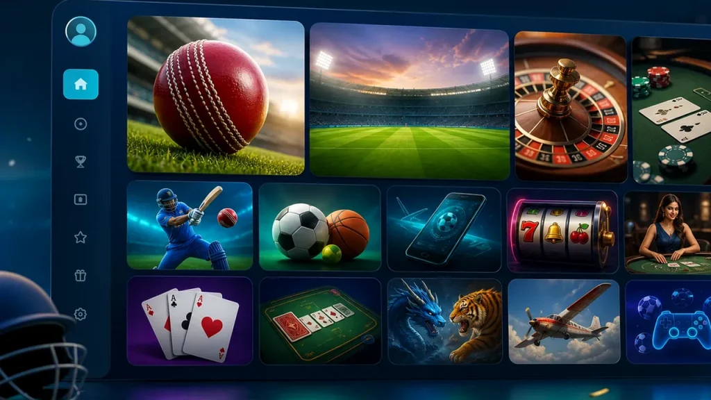 1xbet Games India category overview visual