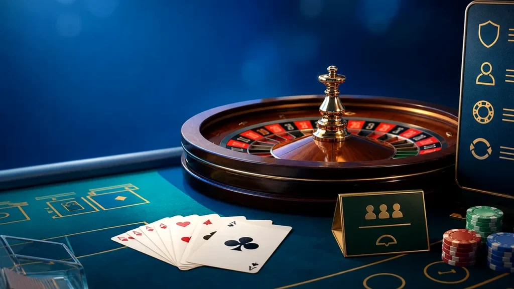 1xbet Live Casino India table overview visual